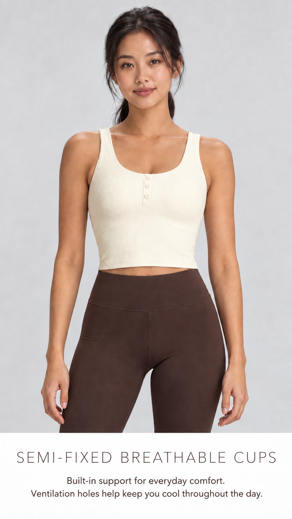 TWL Built-In Bra Tank Top