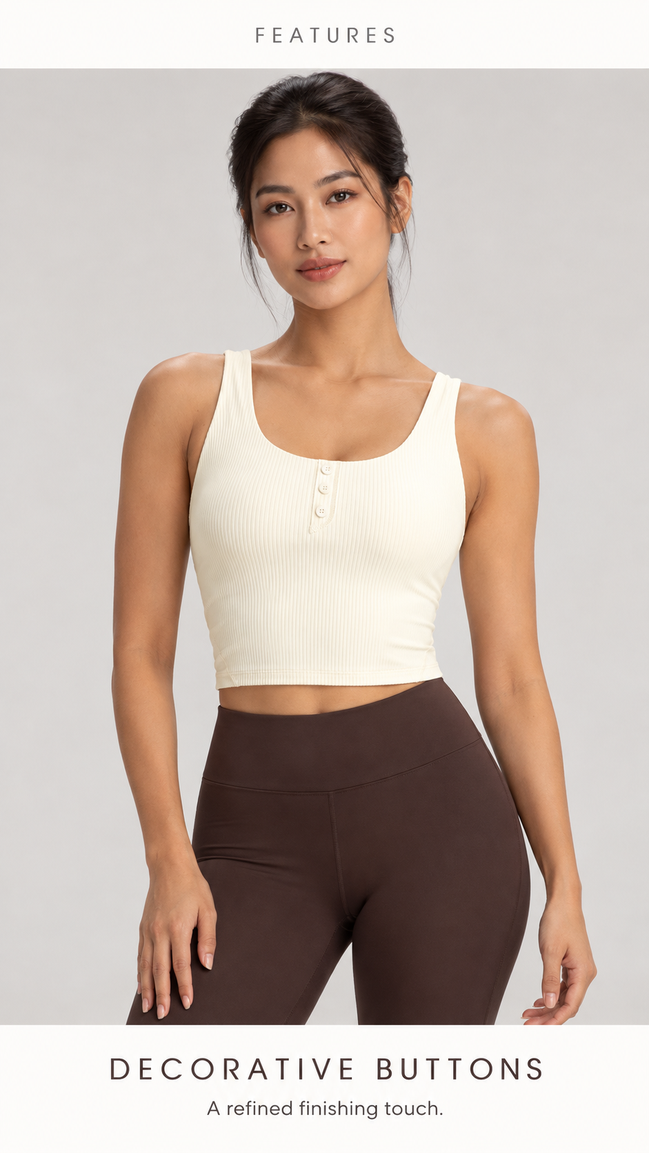 TWL Built-In Bra Tank Top