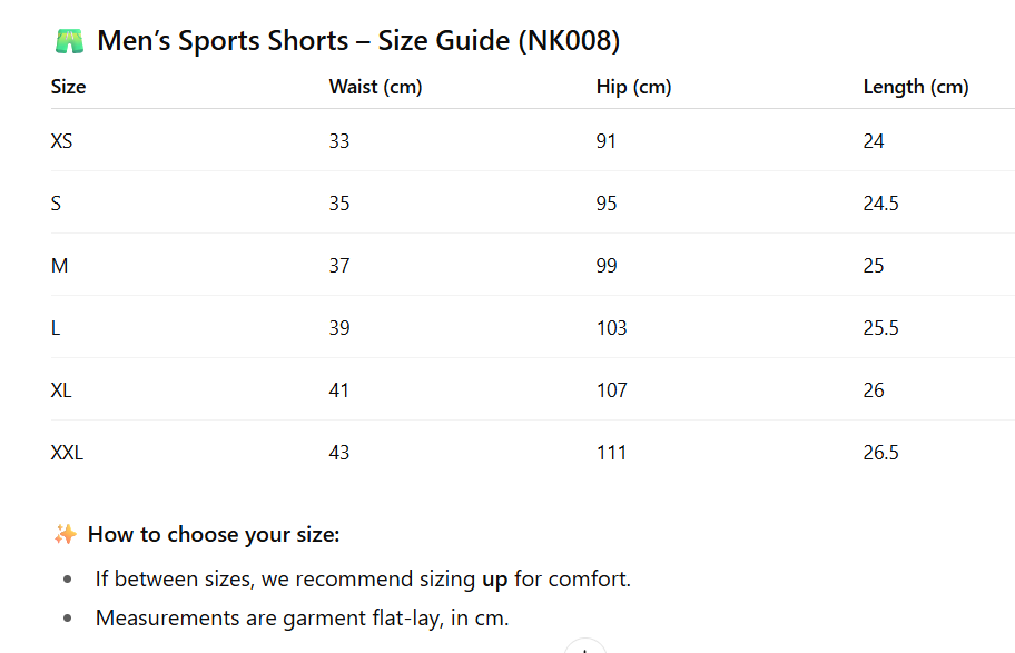 YOF Men's Performance Running Shorts