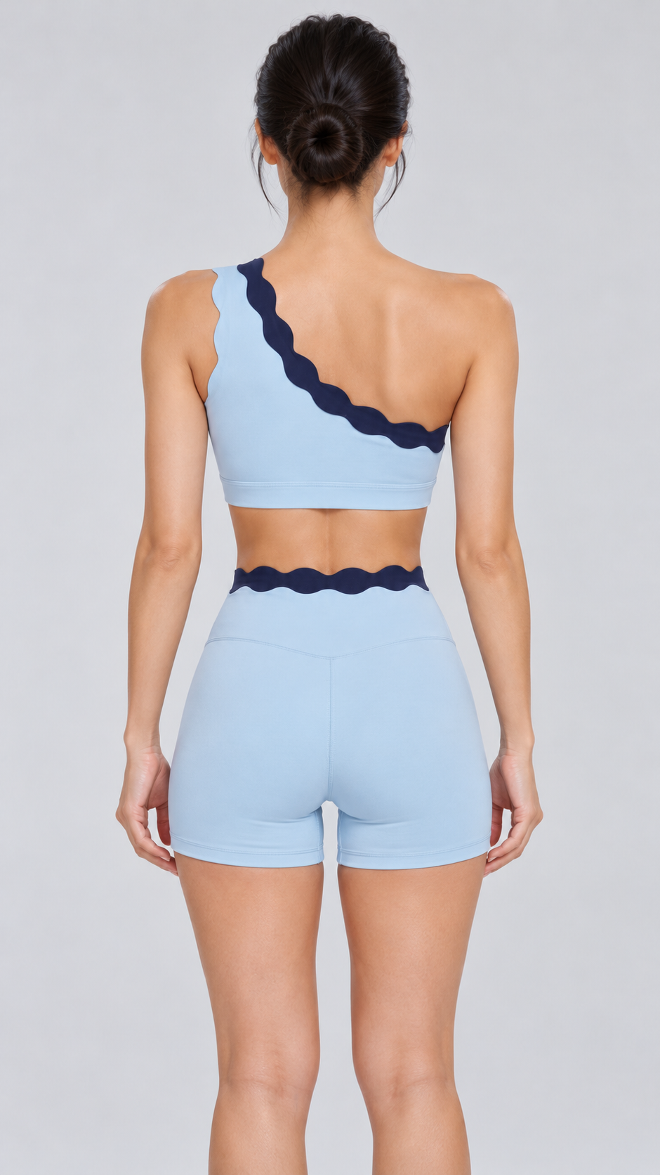 Ondine Scallop Tank & Shorts Set