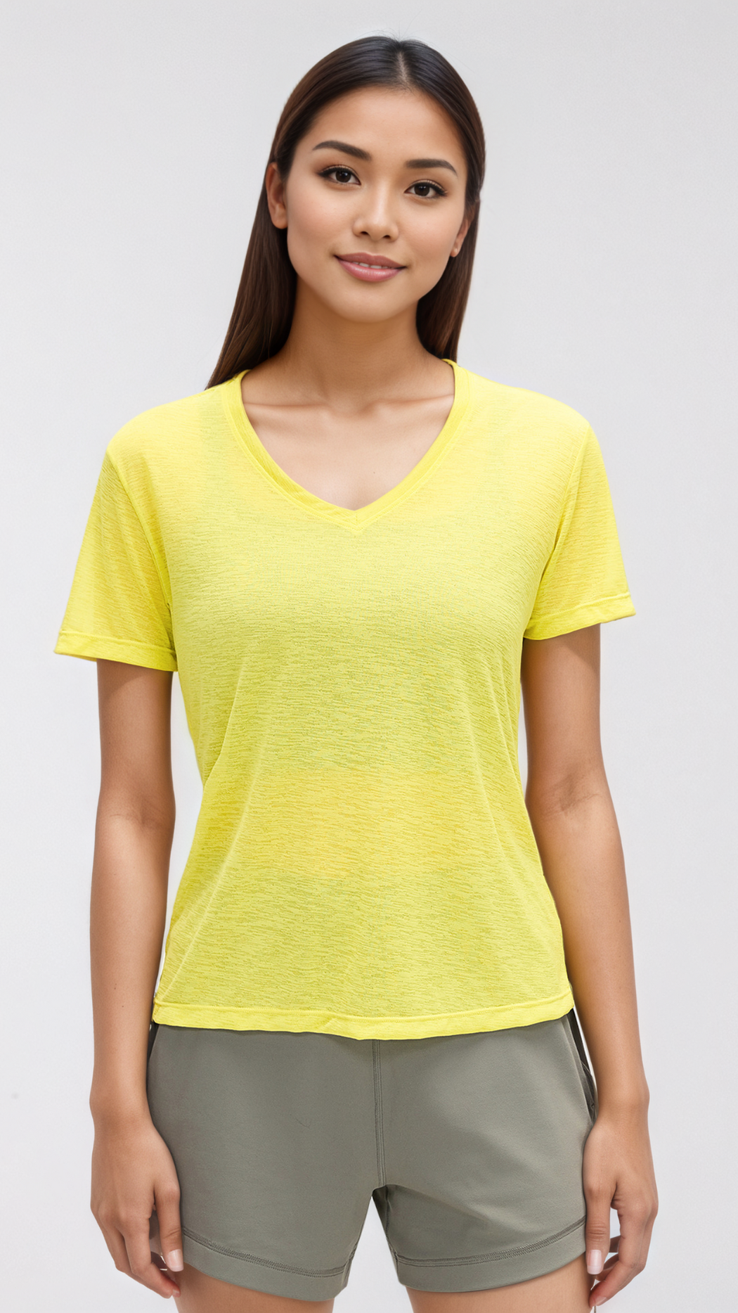 Lunaris Flow V Neck Tee