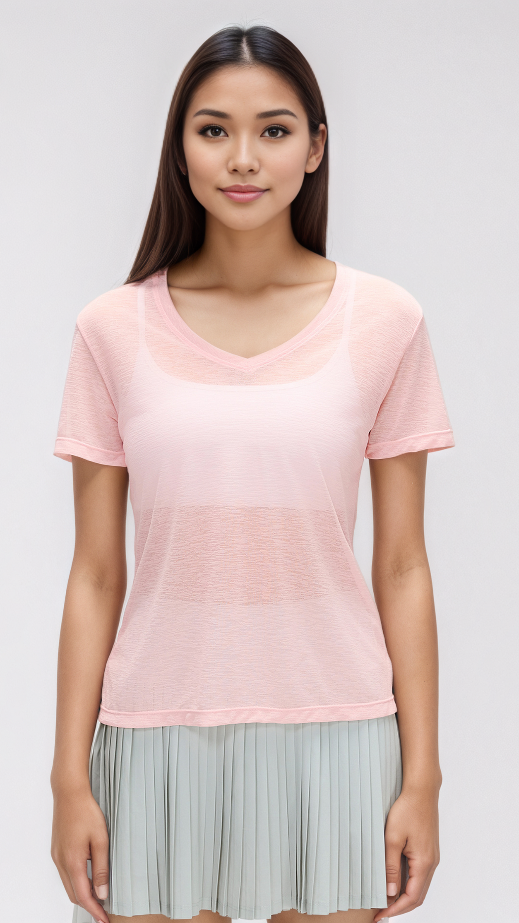 Lunaris Flow V Neck Tee