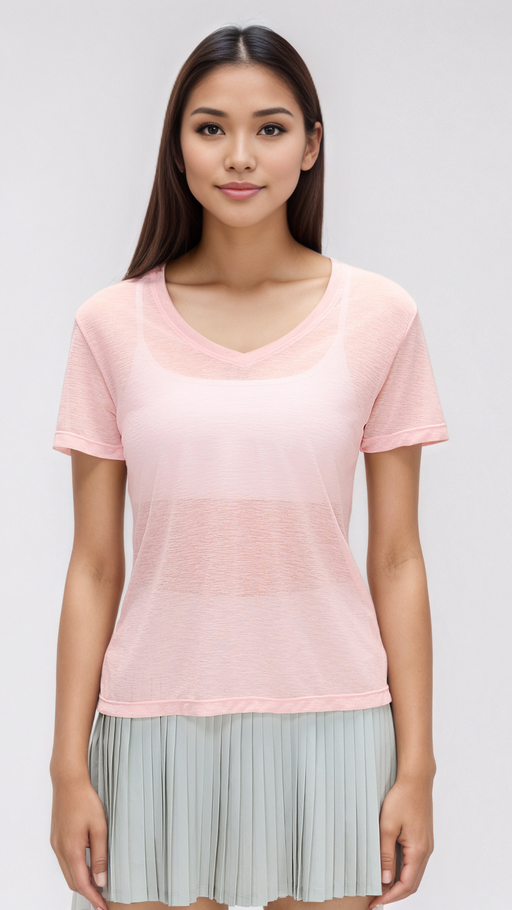 Lunaris Flow V Neck Tee