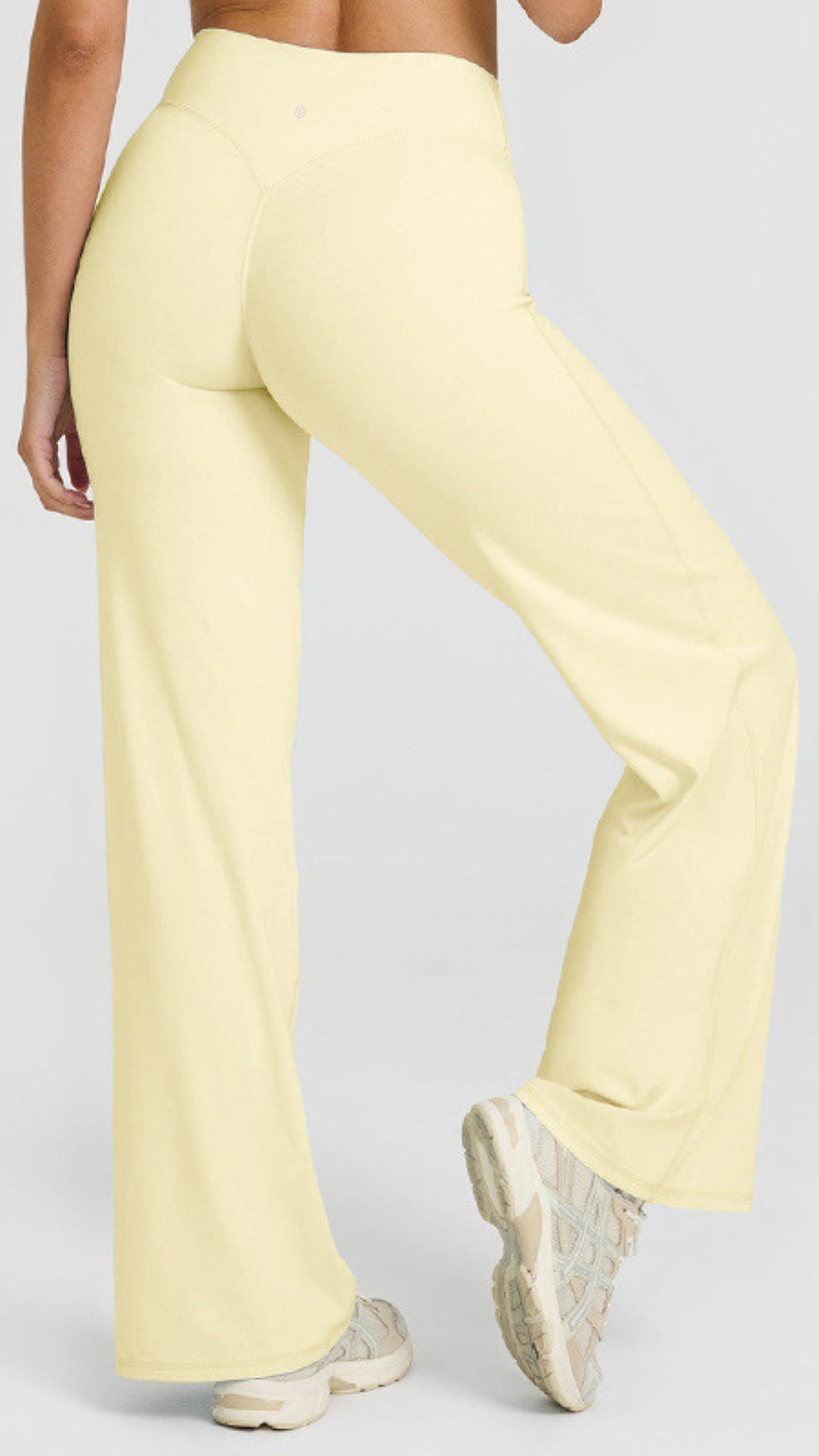 Aveline High-Waist Straight-Leg Pants