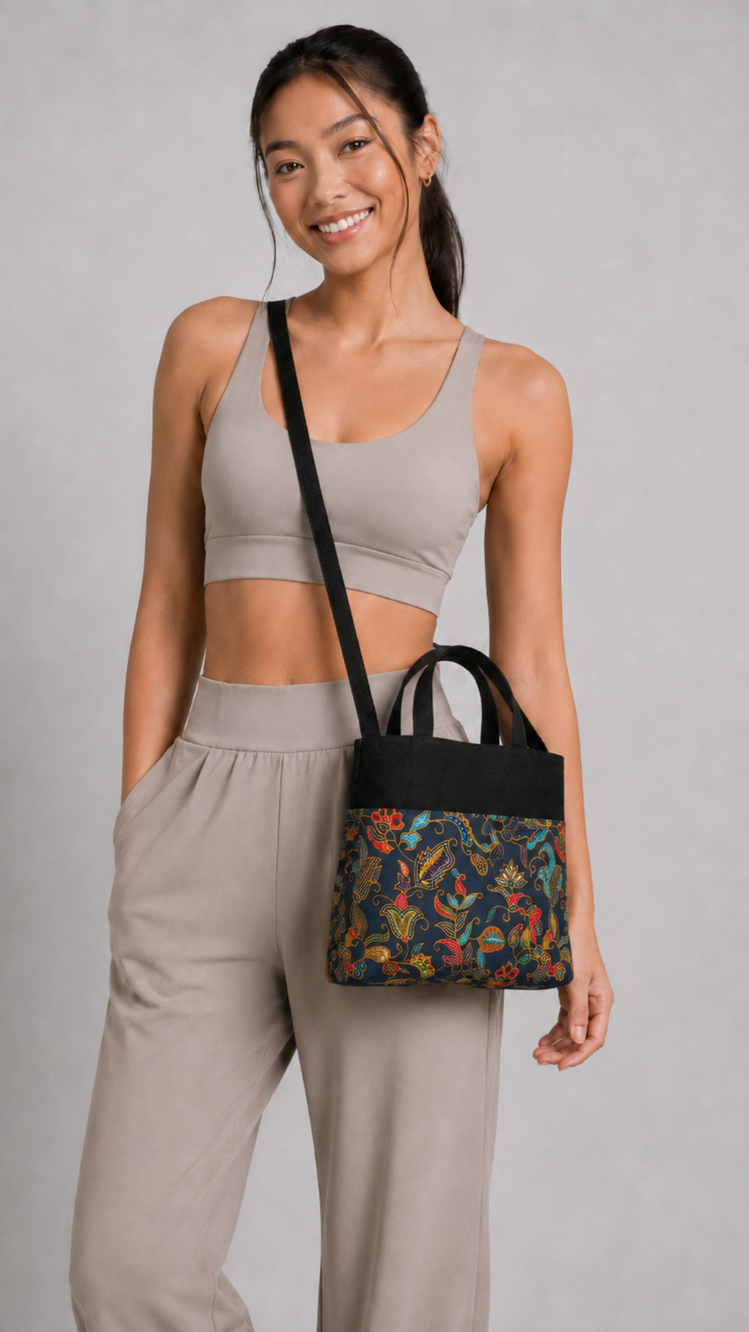 Peranakan Bloom 2-Way Tote