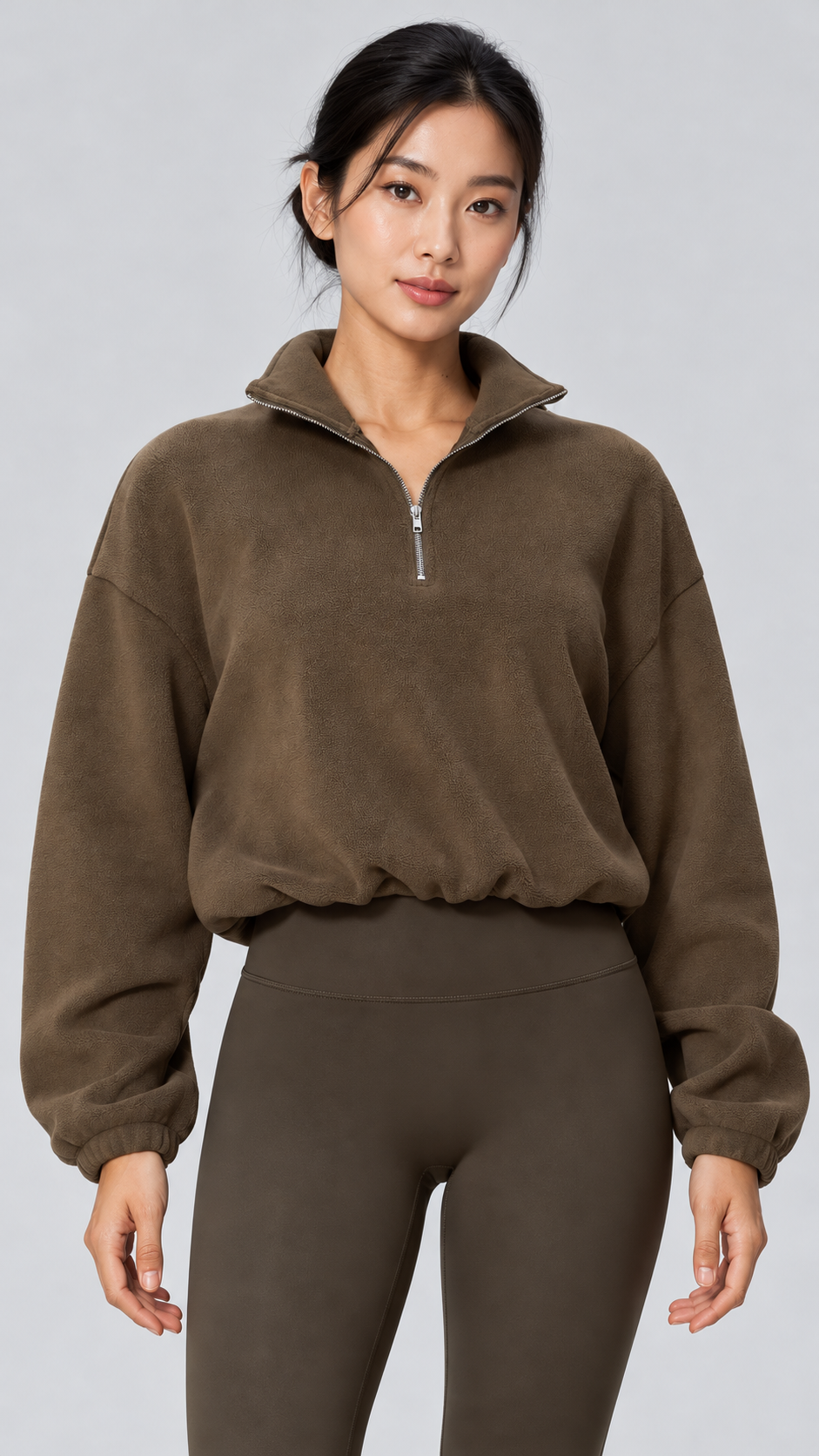 The Cloud-Line Women's Half-Zip Fleece Pullover