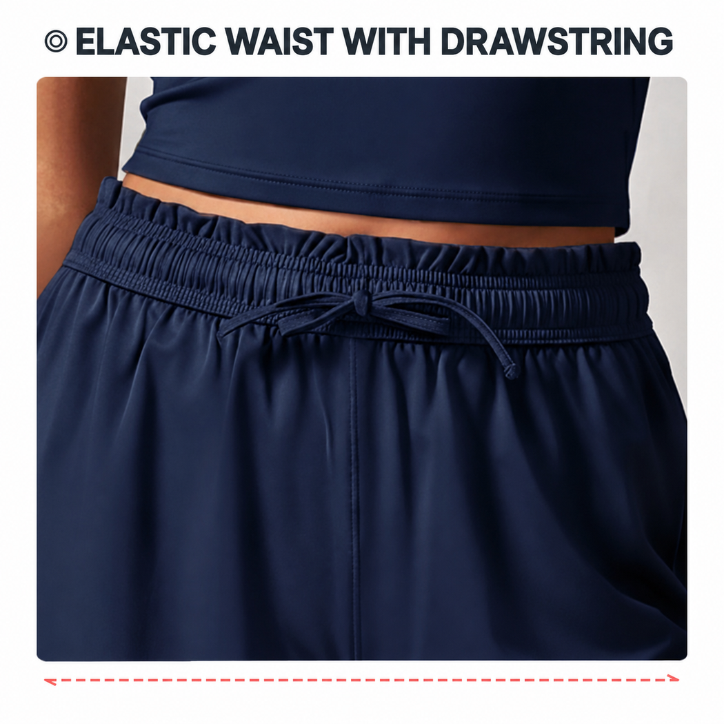Tavi Double-Strap Tank & Sports Shorts Set