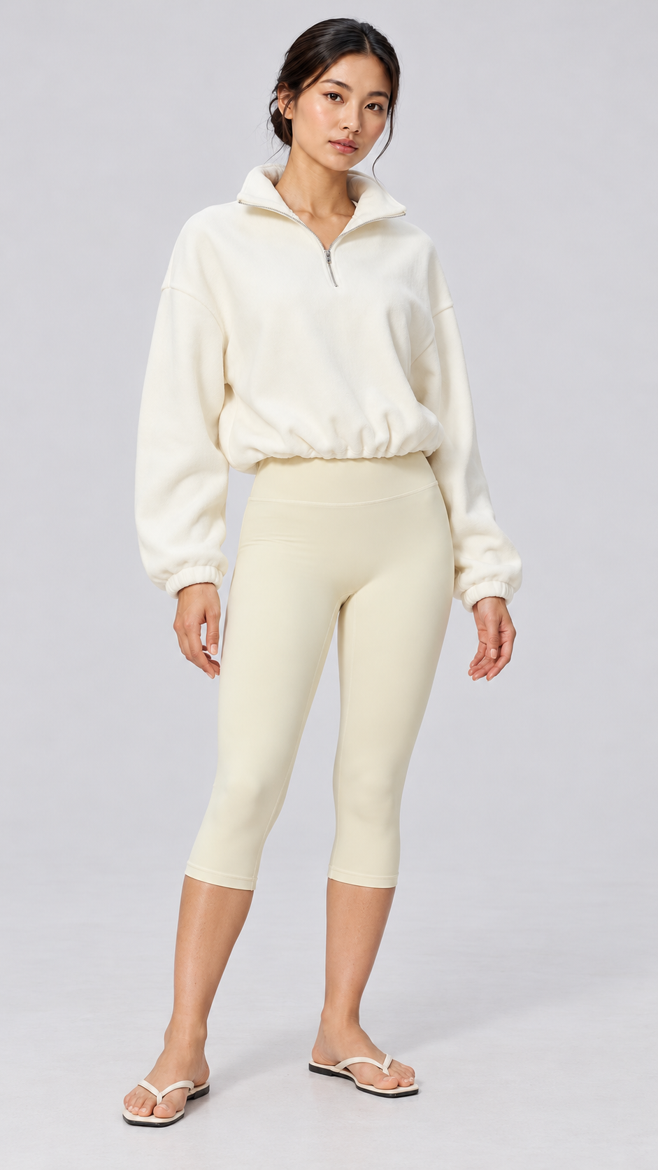 The Cloud-Line Women's Half-Zip Fleece Pullover