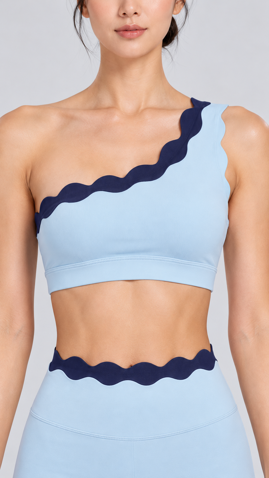 Ondine Scallop Tank & Shorts Set