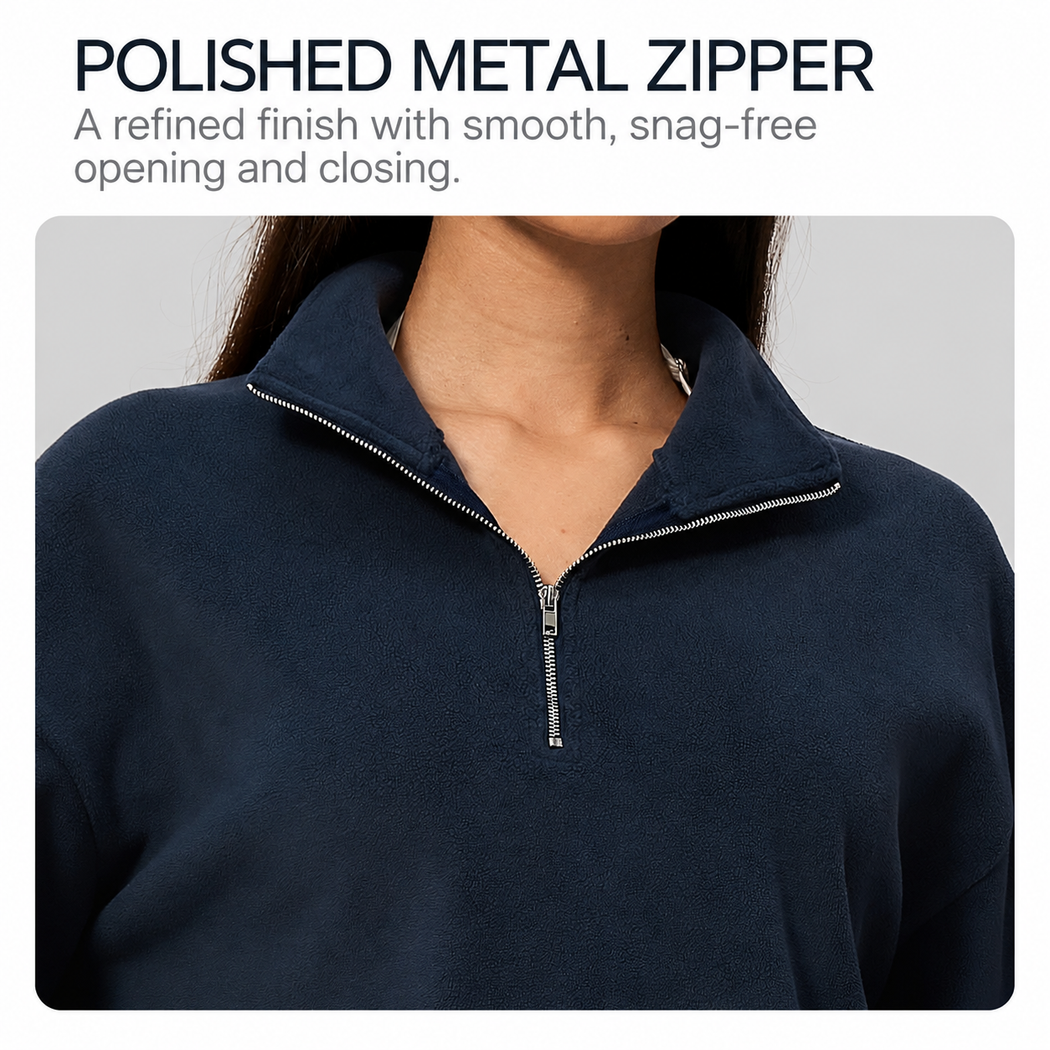 The Cloud-Line Women's Half-Zip Fleece Pullover
