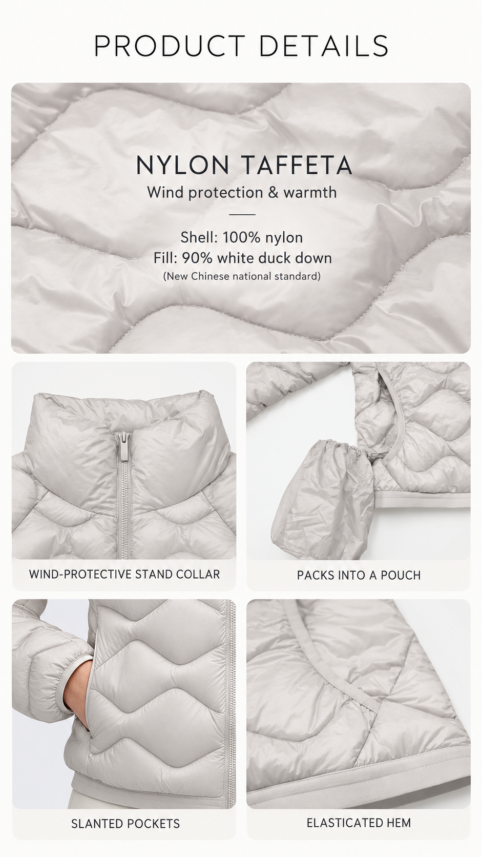 Wren Women’s Lightweight Packable Down Jacket