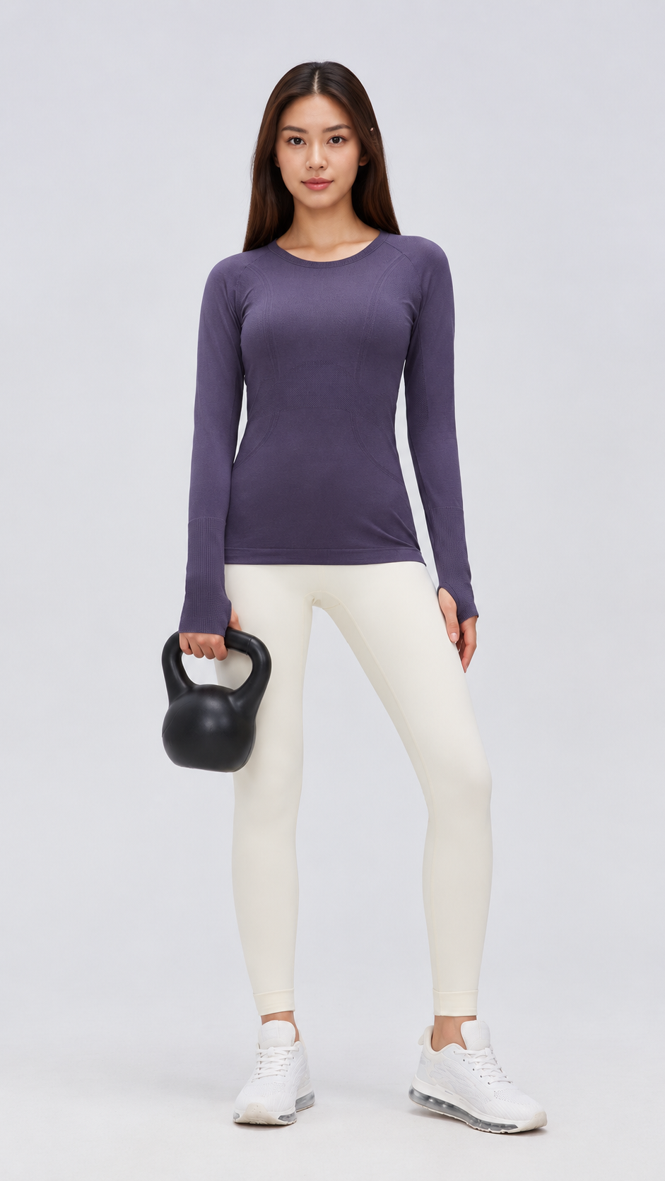 Veyla Women’s High-Waist Fleece-Lined 7/8 Leggings