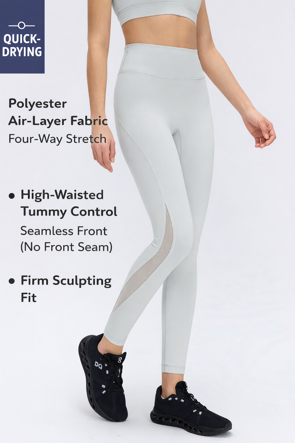 AireLuxe Sculpt Mesh Legging