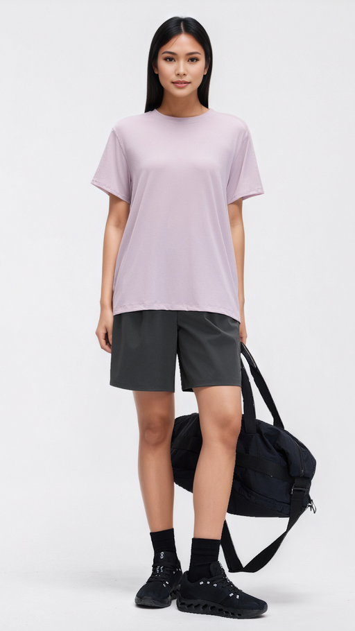 ELAN A-Line High-Waist Shorts