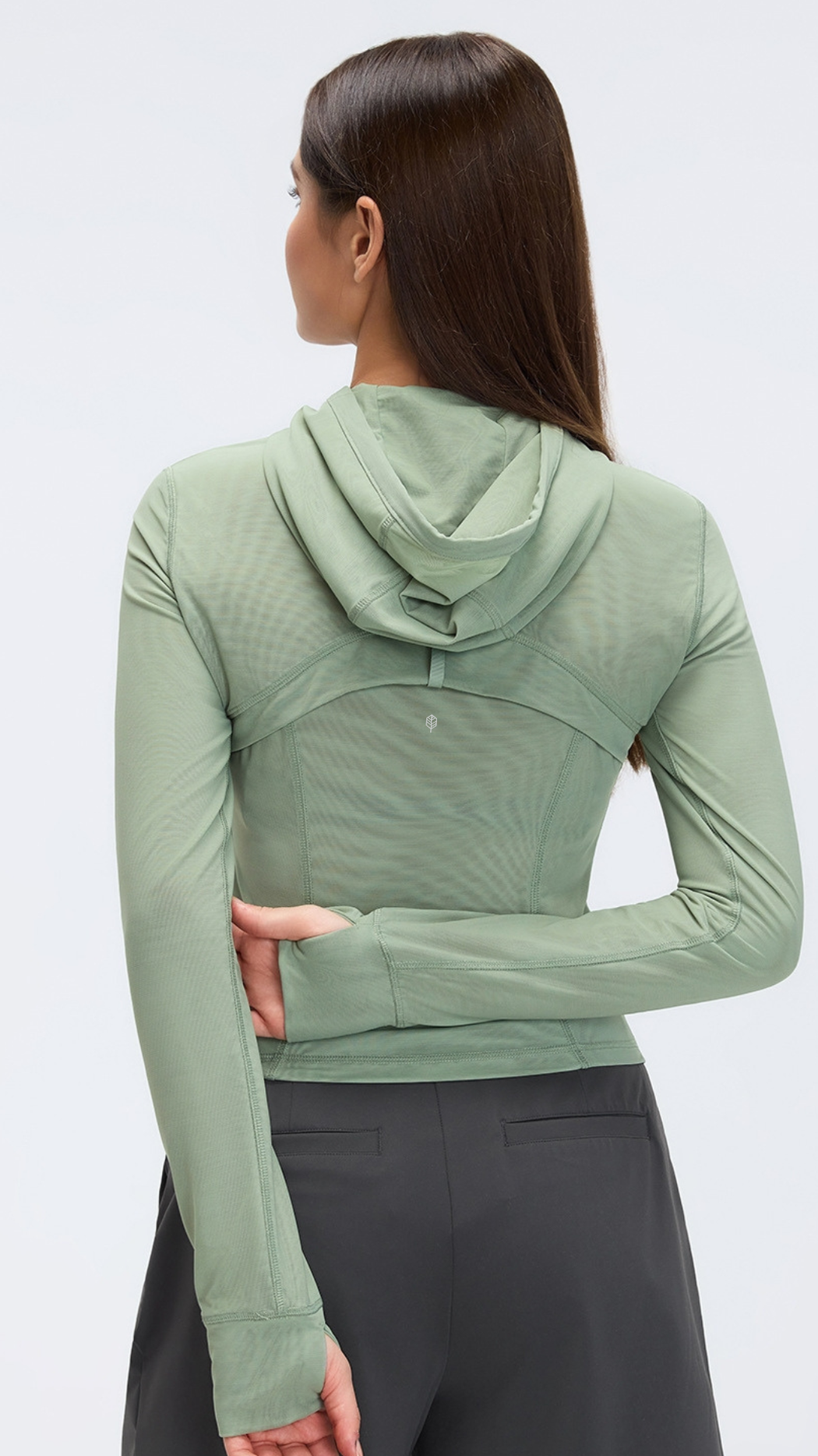 LUNARÉ Mesh Hooded Jacket