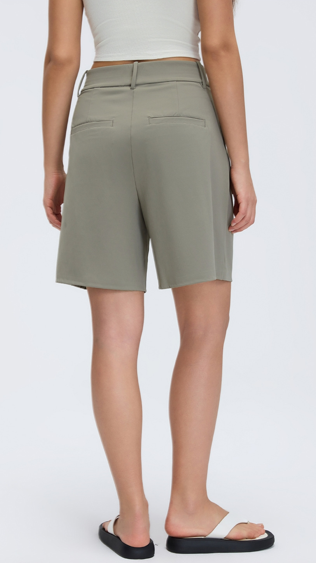 ELAN A-Line High-Waist Shorts