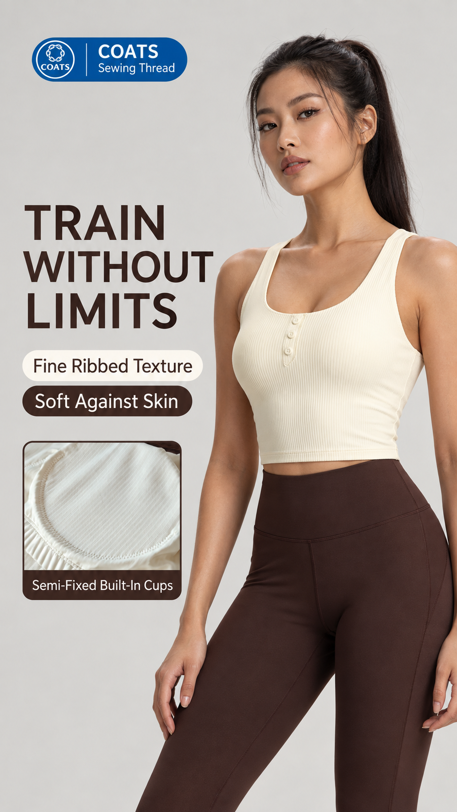 TWL Built-In Bra Tank Top