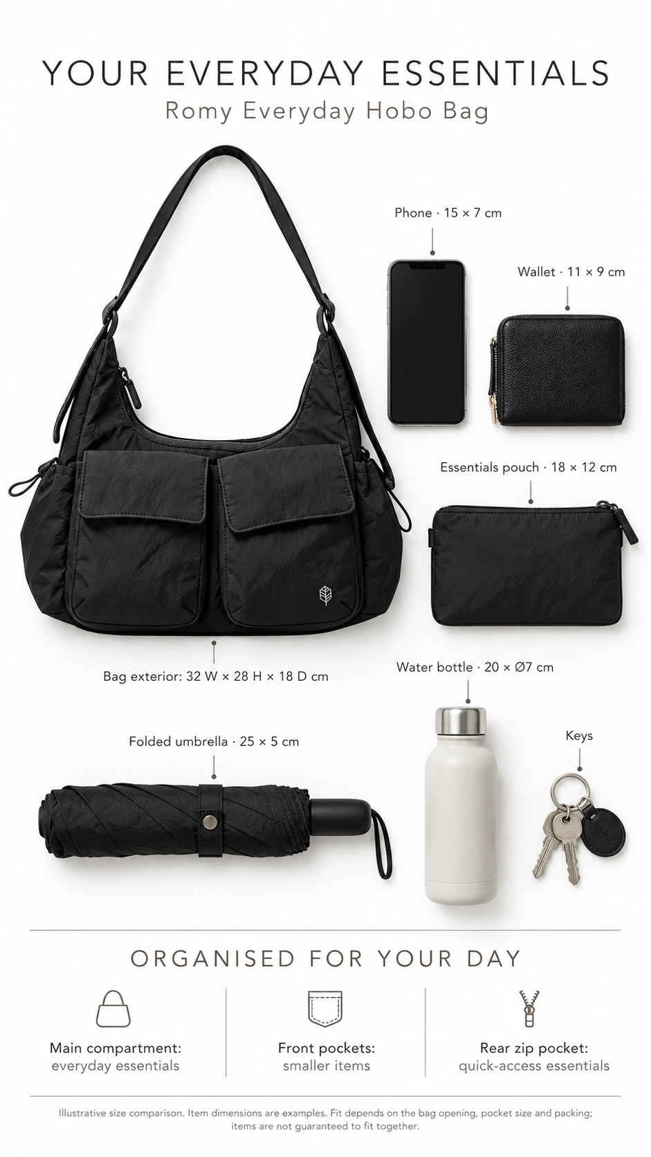 Romy Everyday Hobo Bag
