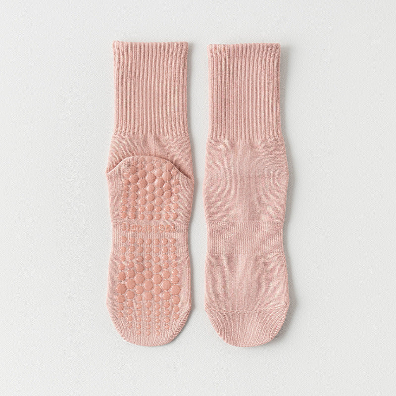 SteadyStep Anti-Slip Crew Socks