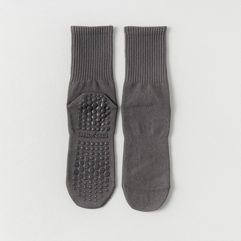 SteadyStep Anti-Slip Crew Socks