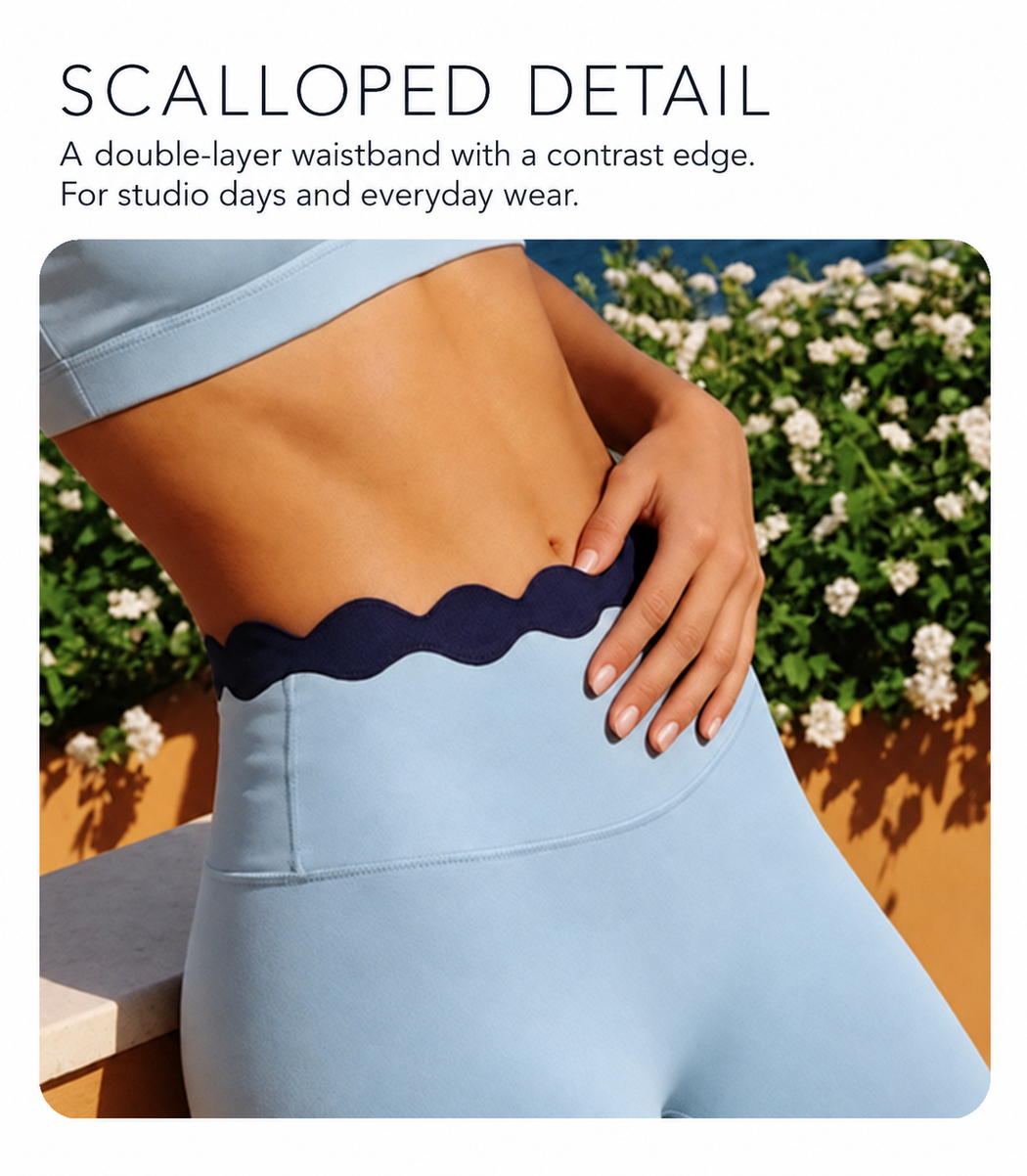 Ondine Scallop Legging