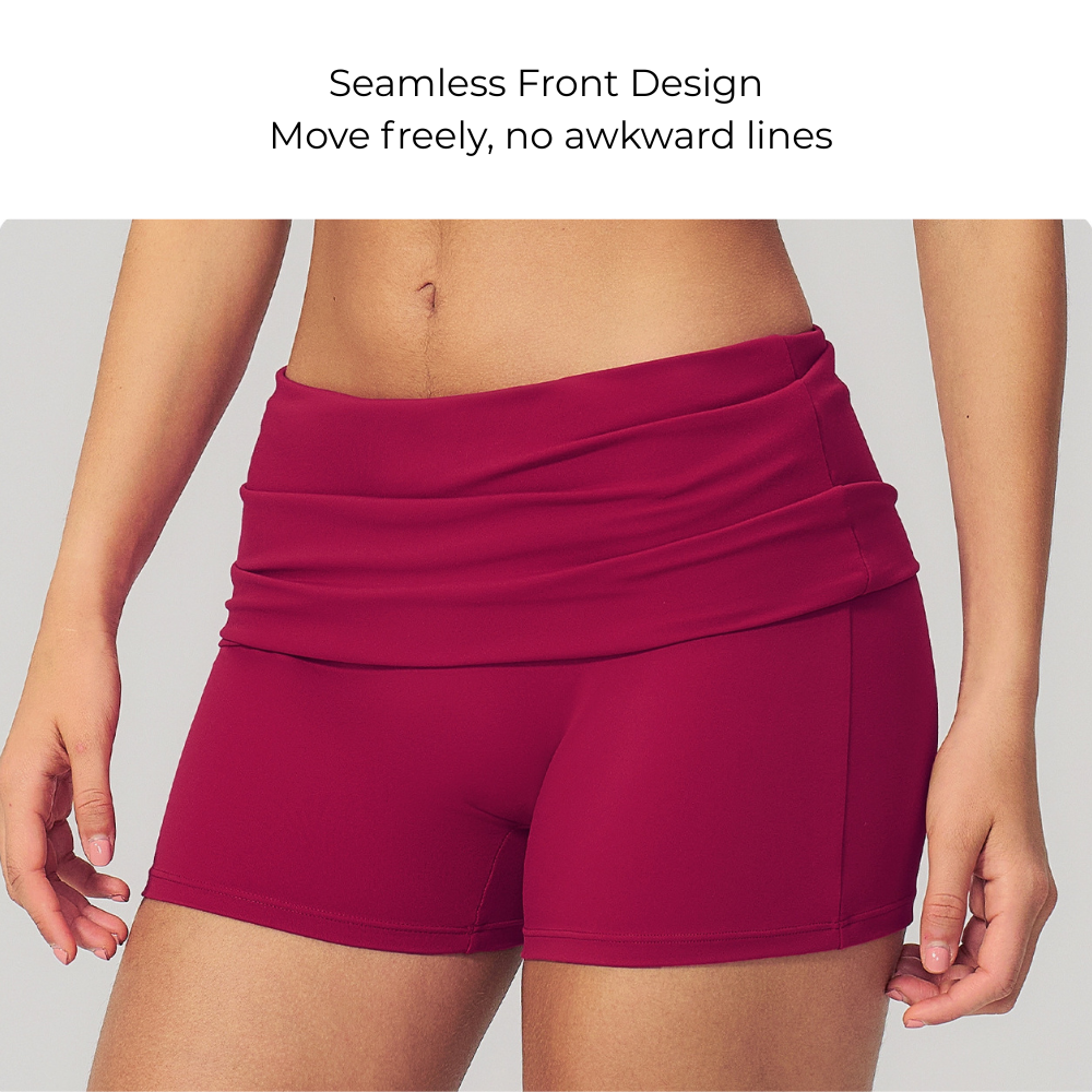 Astra Foldover Sculpt Shorts