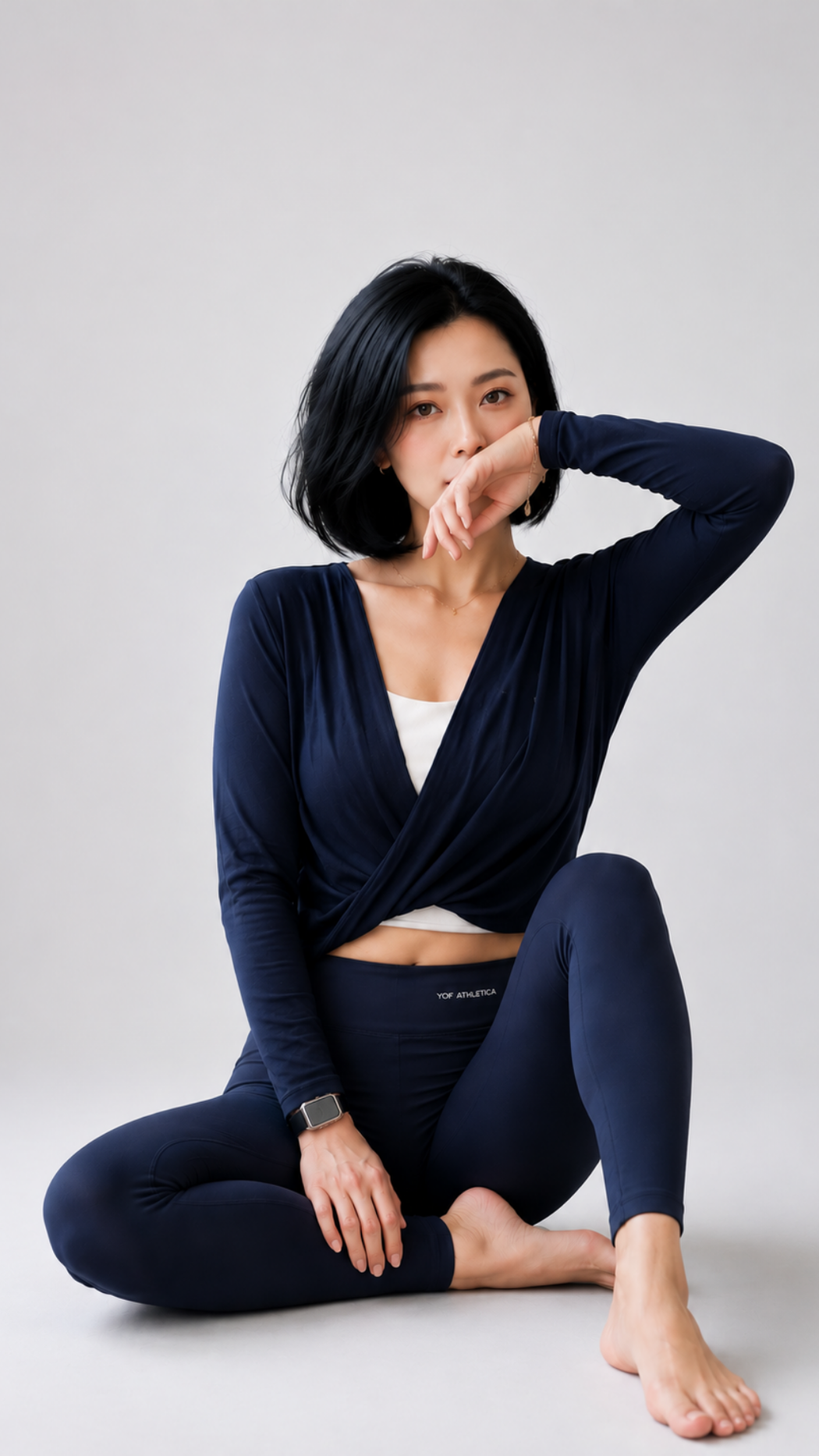 Serene Twist Long Sleeve Top