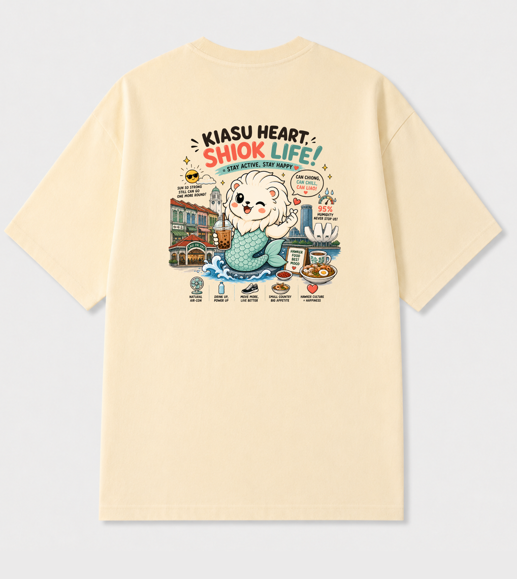 Shiok Life  Unisex Cotton T-Shirt