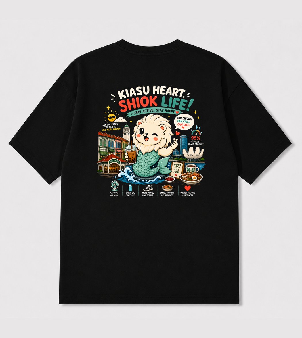Shiok Life  Unisex Cotton T-Shirt