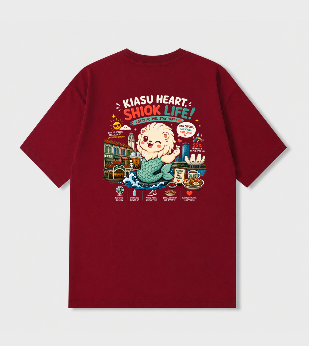 Shiok Life  Unisex Cotton T-Shirt