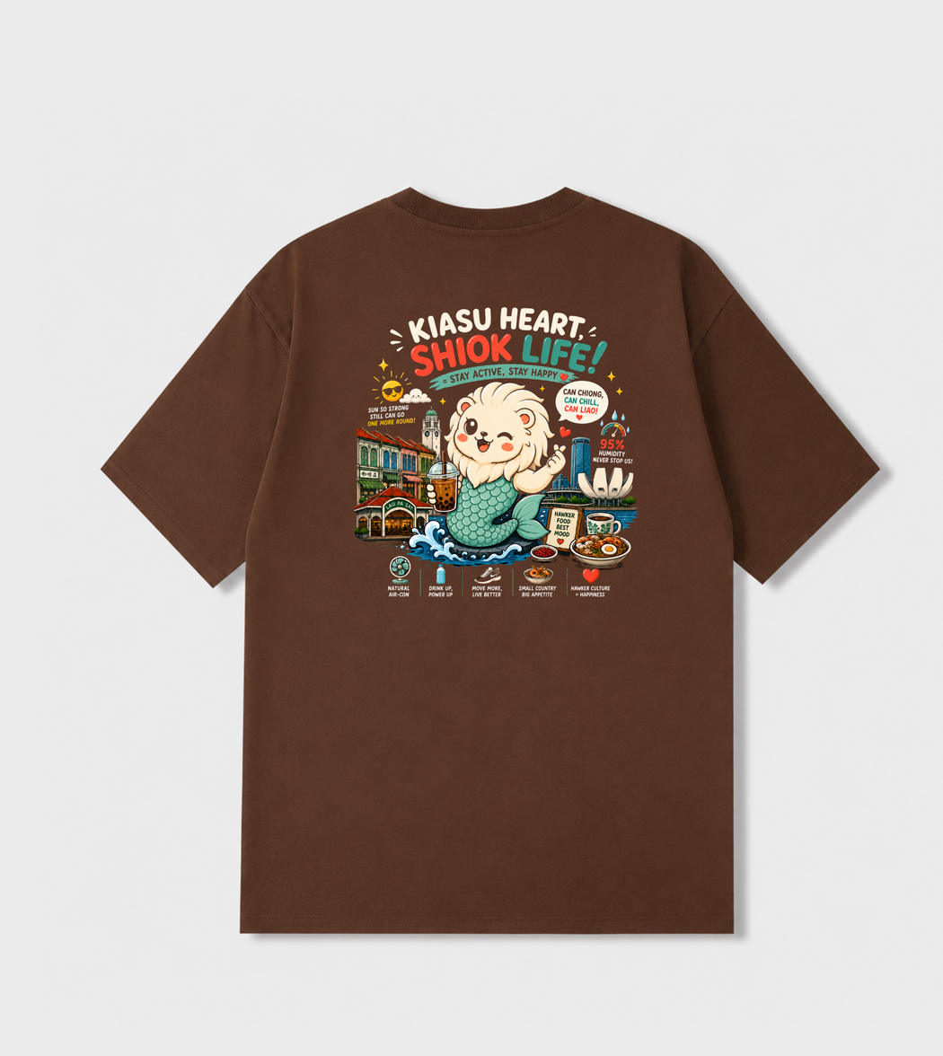 Shiok Life  Unisex Cotton T-Shirt