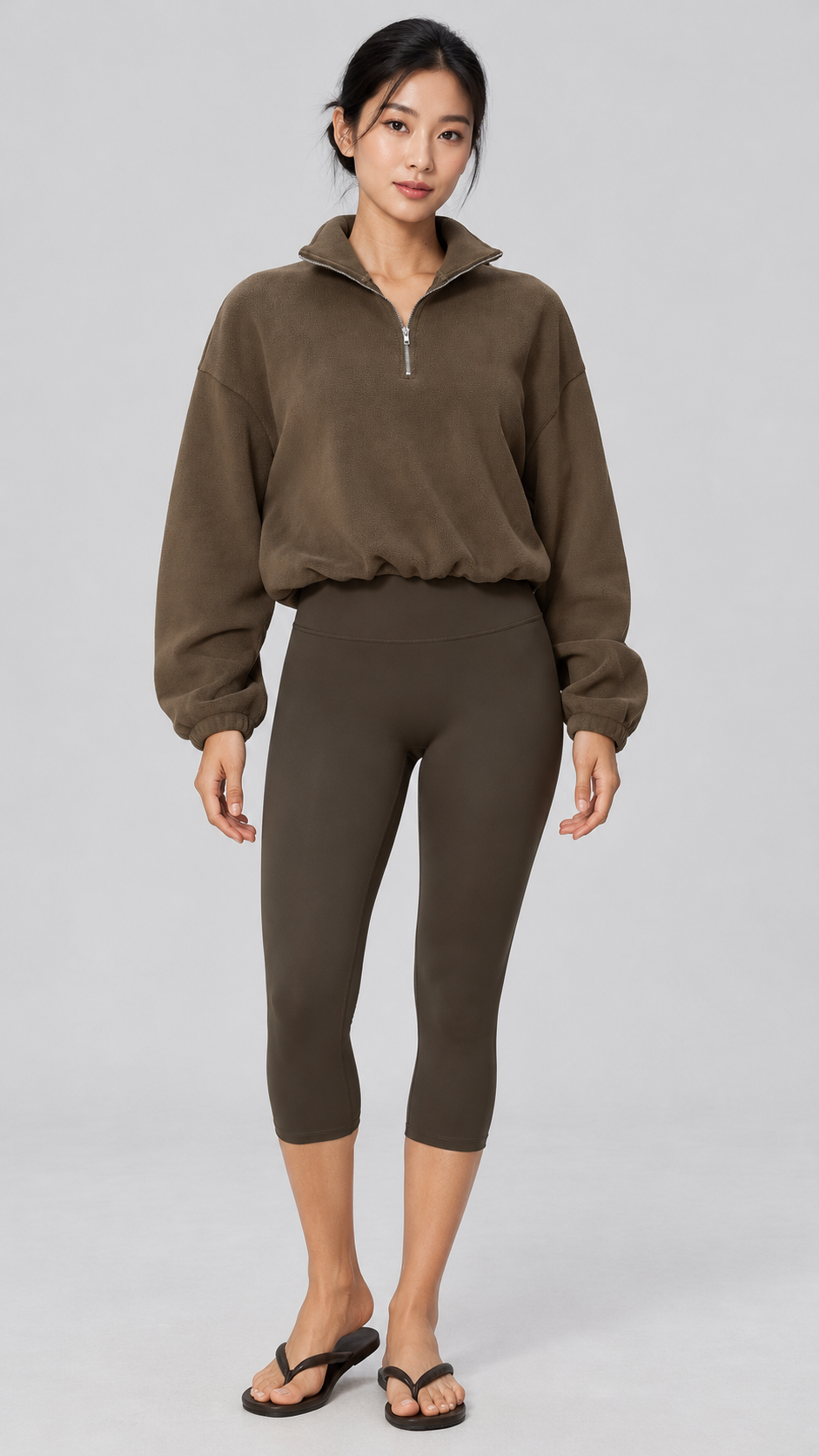 The Cloud-Line Women's Half-Zip Fleece Pullover