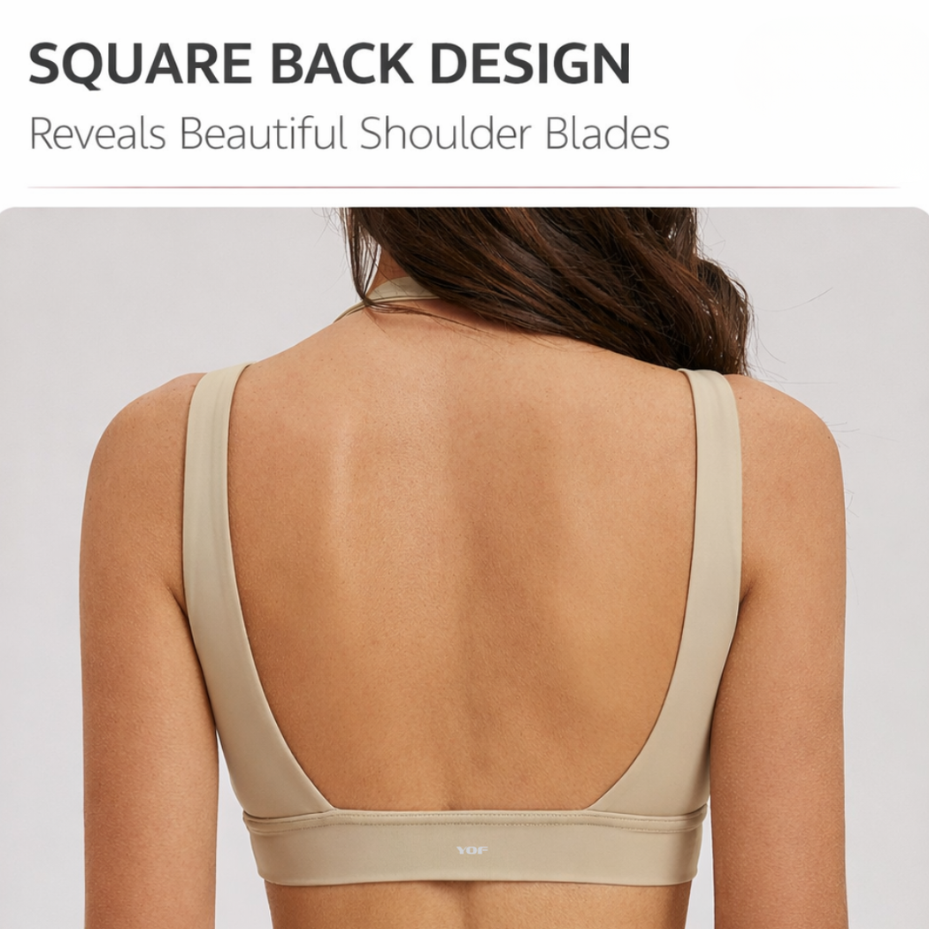 Lune Sculpt Halter Bra