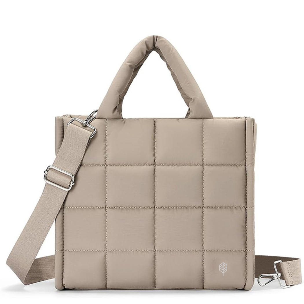 PuffGo Square Crossbody Puffer Bag