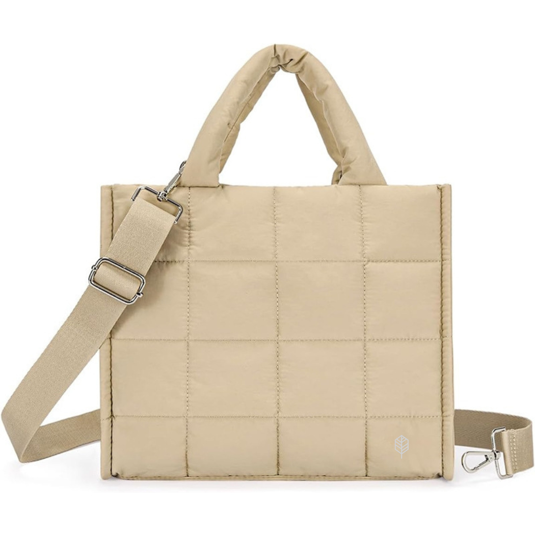 PuffGo Square Crossbody Puffer Bag