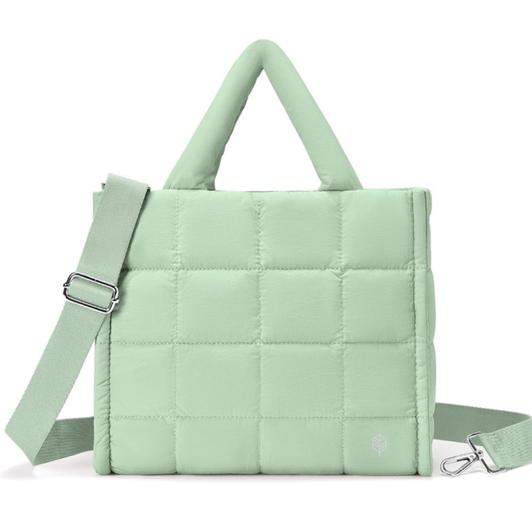 PuffGo Square Crossbody Puffer Bag