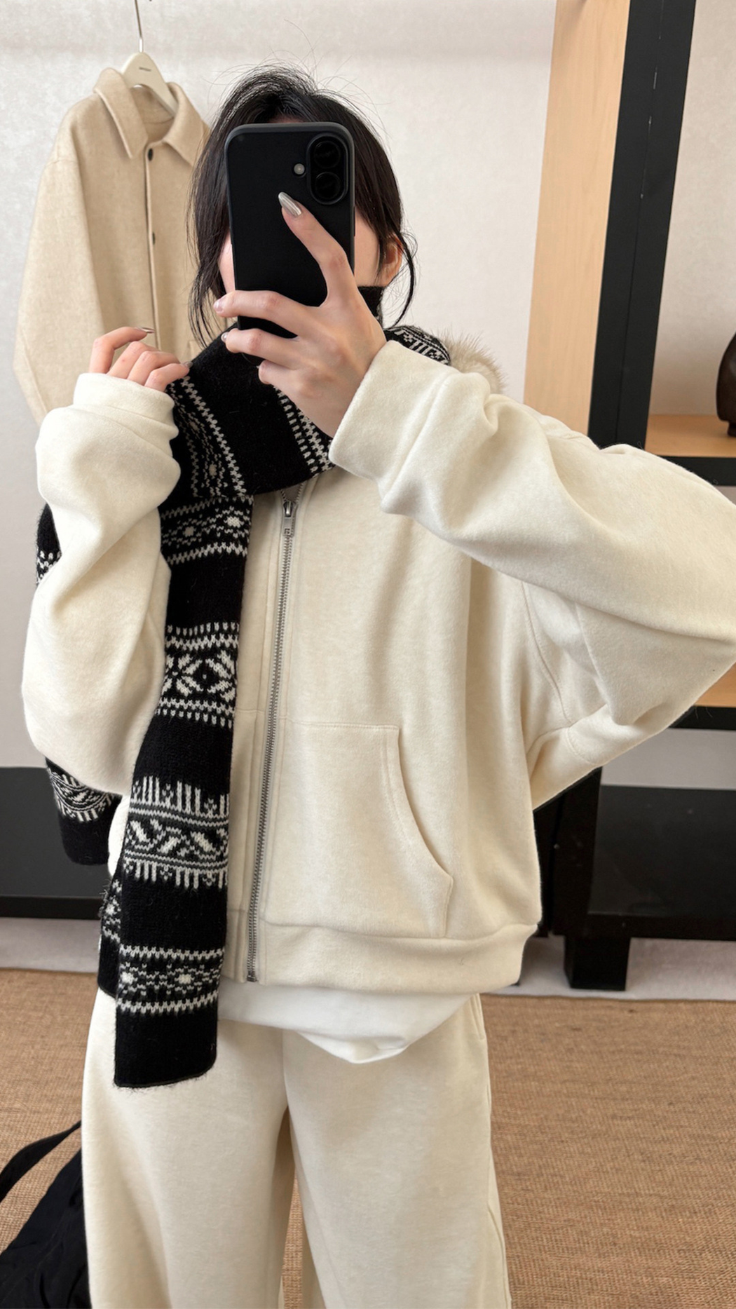 Velouria Hooded Jacket