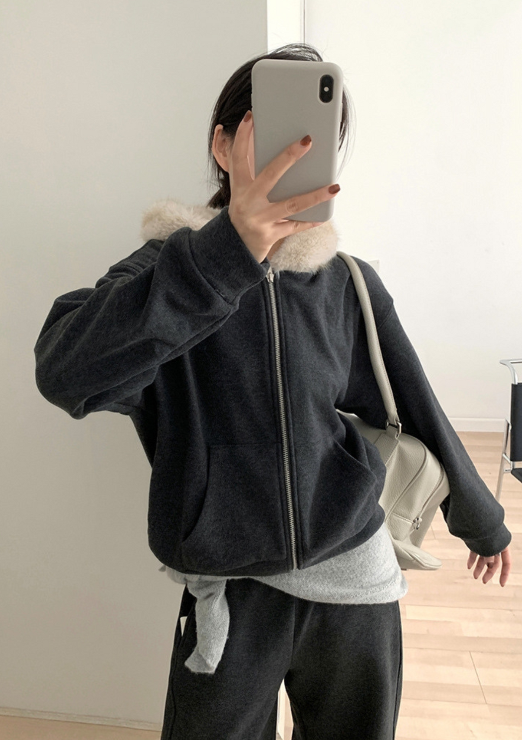 Velouria Hooded Jacket