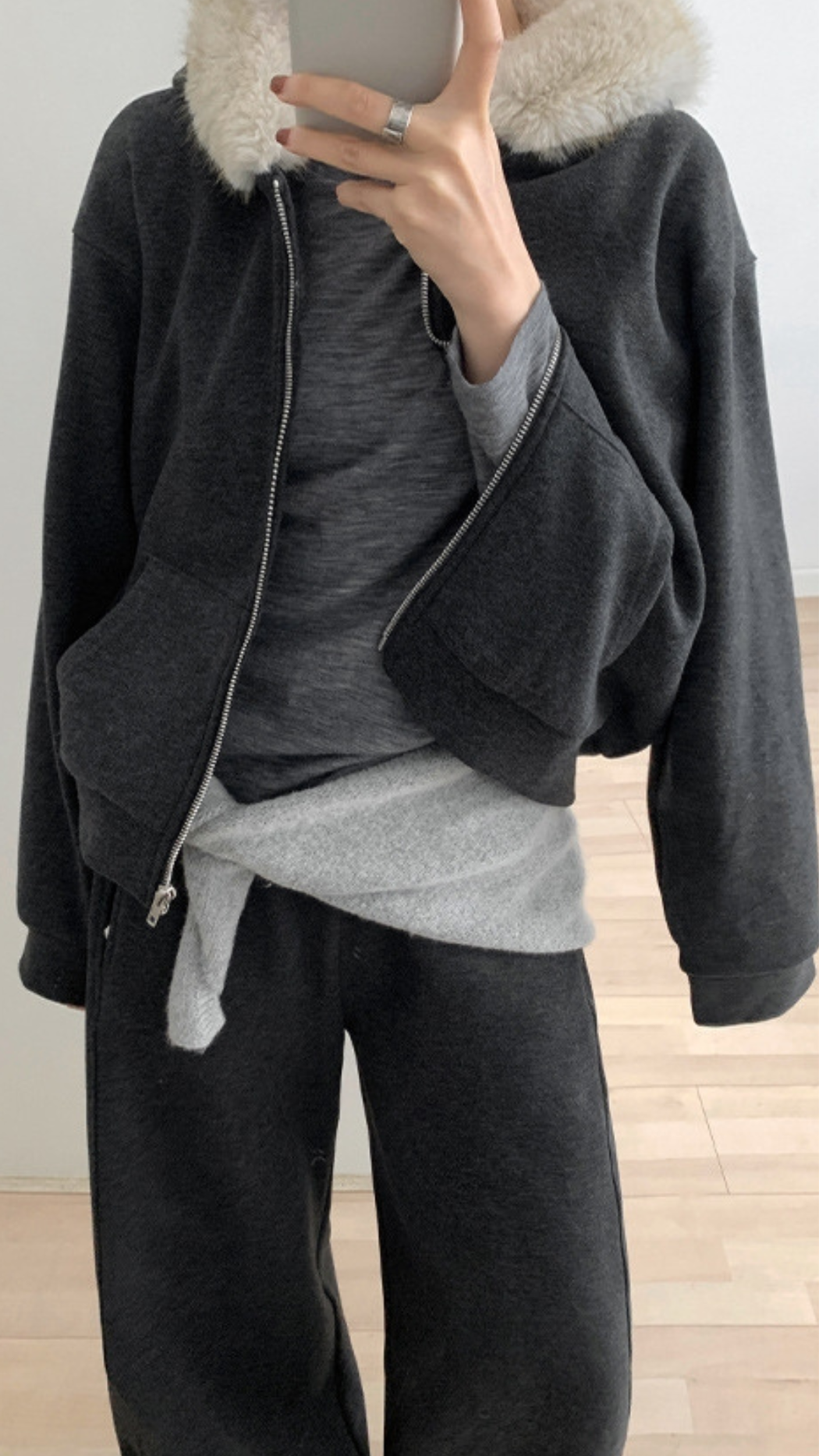 Velouria Hooded Jacket