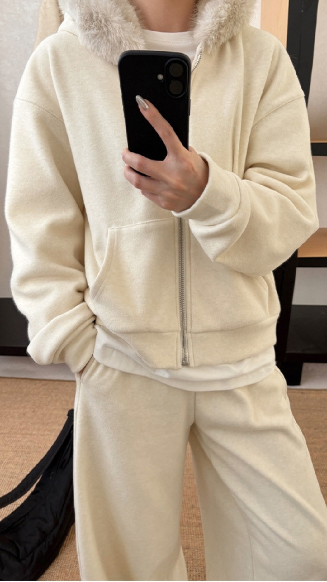 Velouria Hooded Jacket