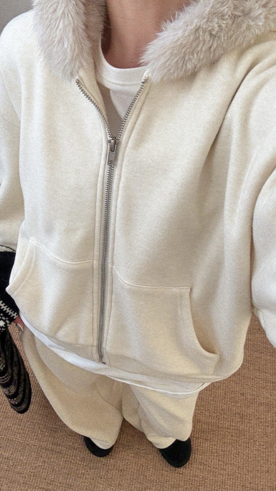 Velouria Hooded Jacket