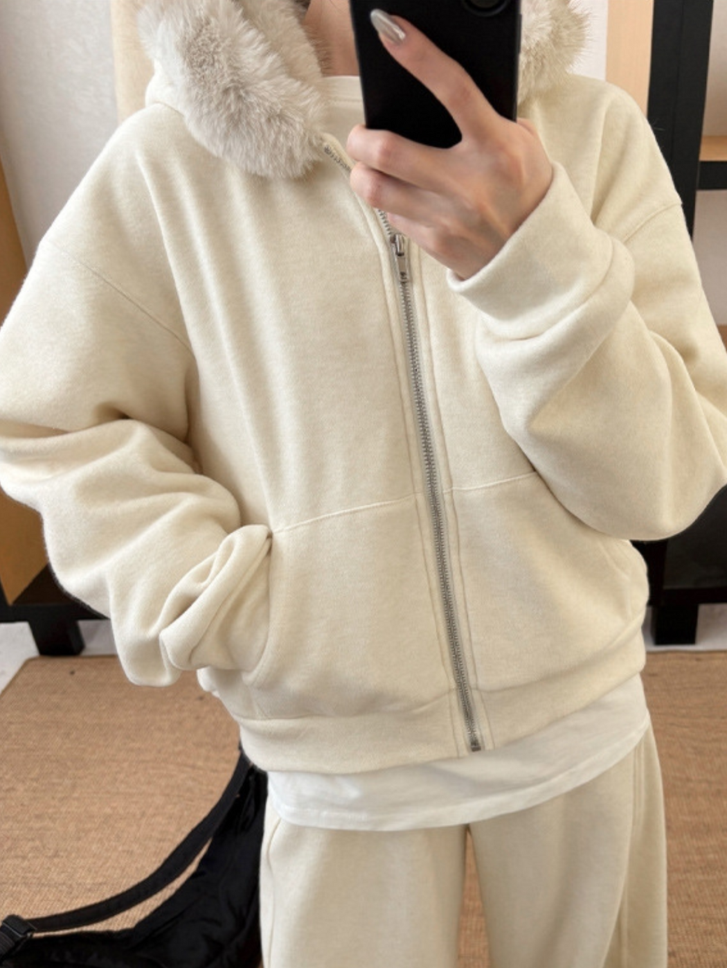 Velouria Hooded Jacket