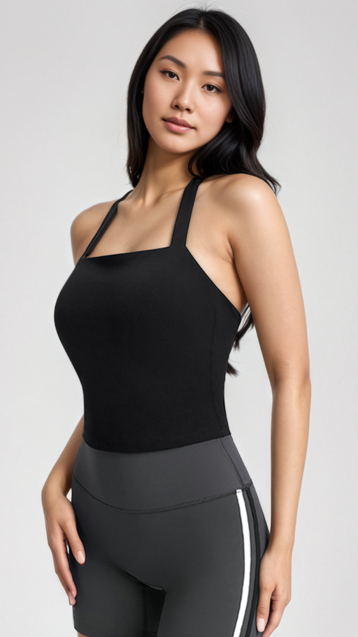 StudioHalo Open-Back Tank