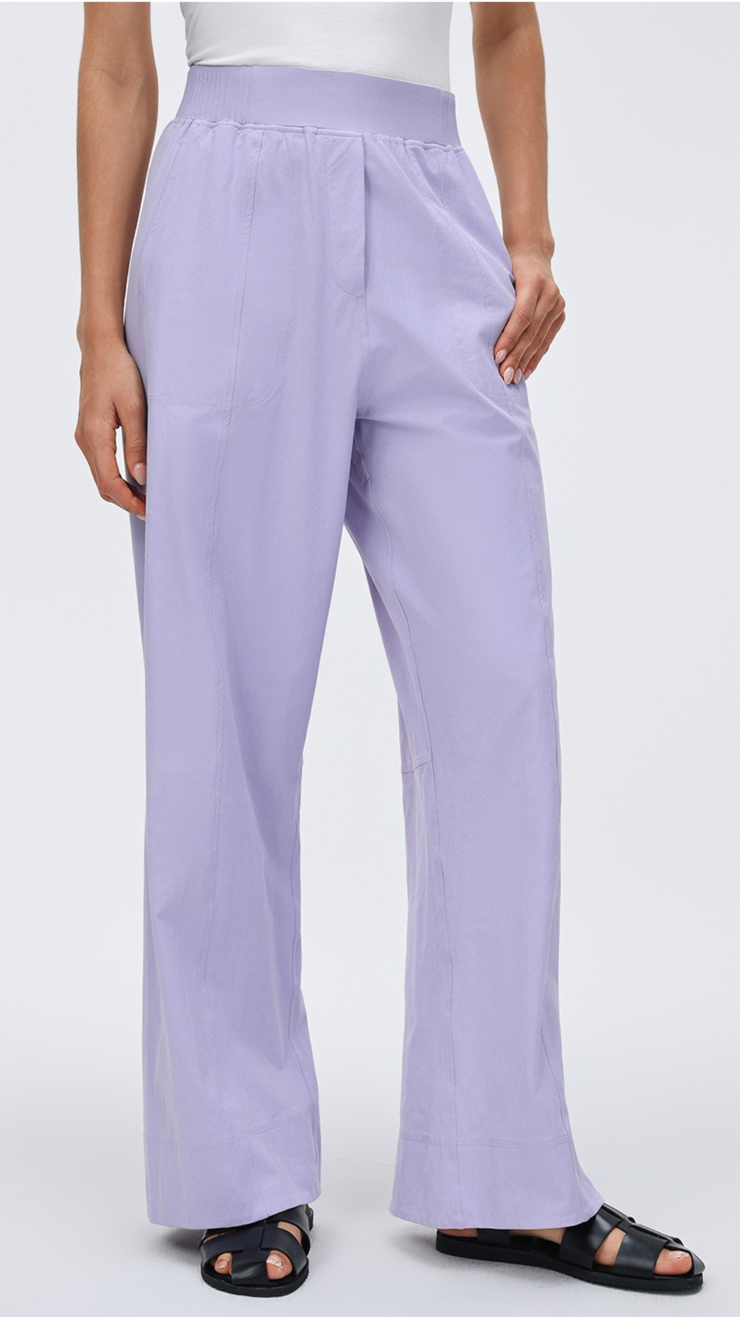 PureMove High Waist Wide-Leg Pants