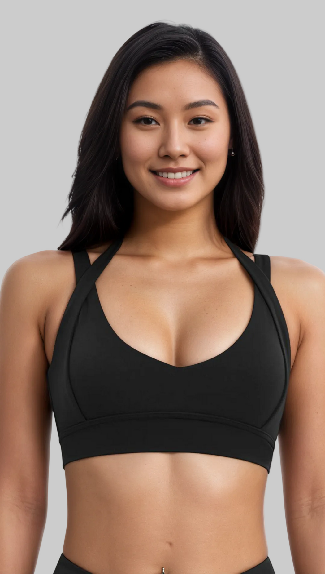 Lune Sculpt Halter Bra