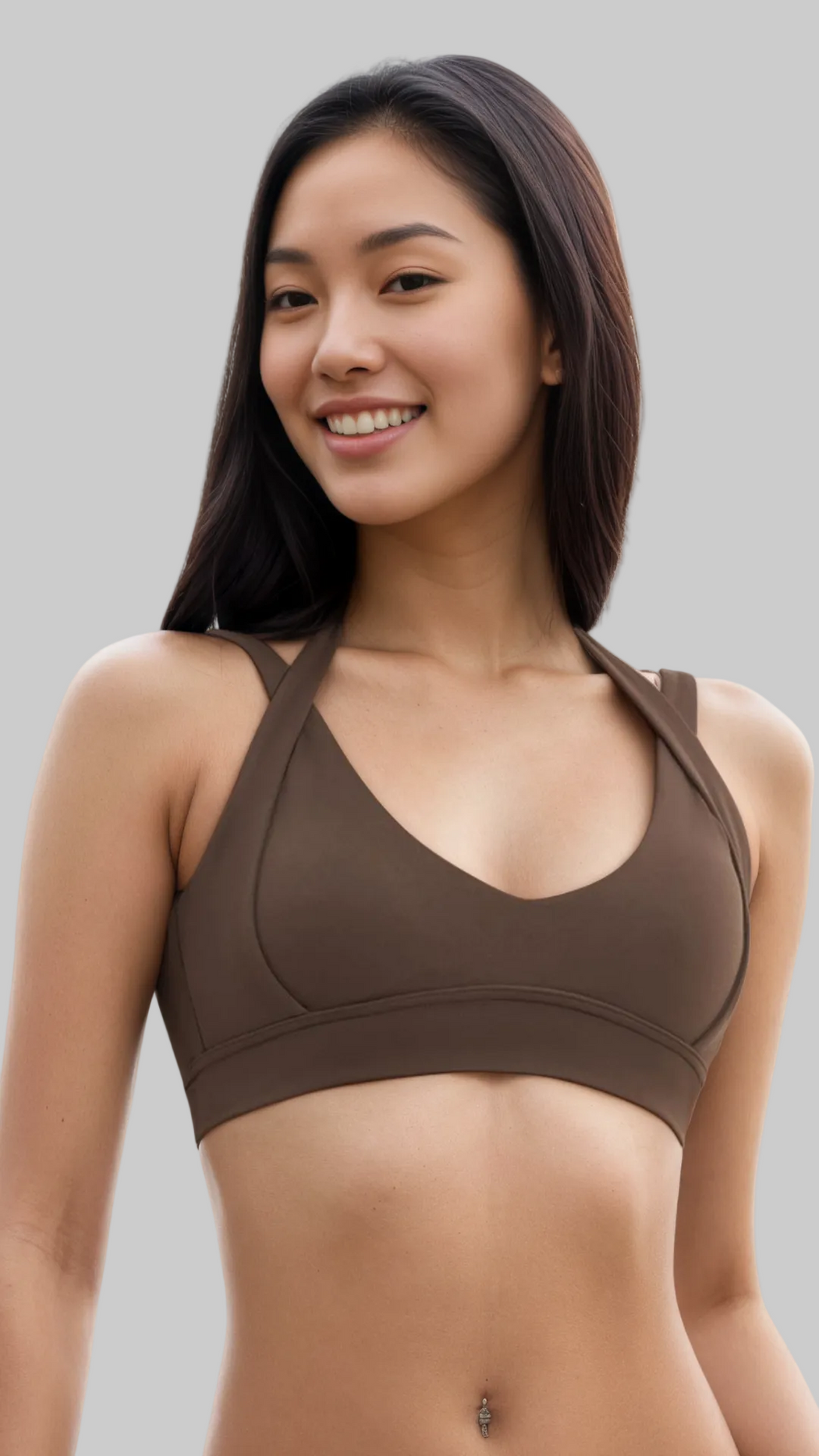 Lune Sculpt Halter Bra