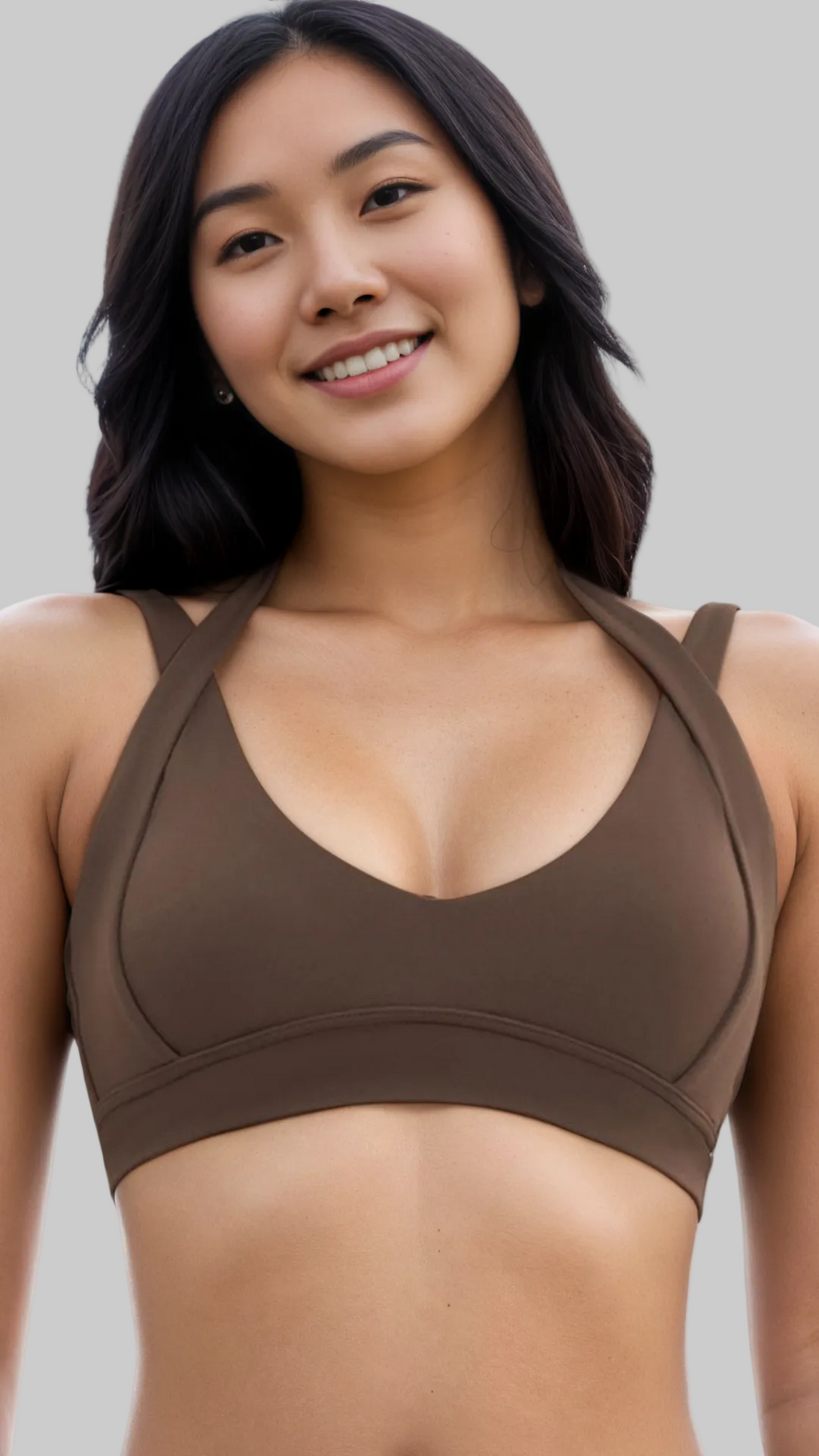 Lune Sculpt Halter Bra