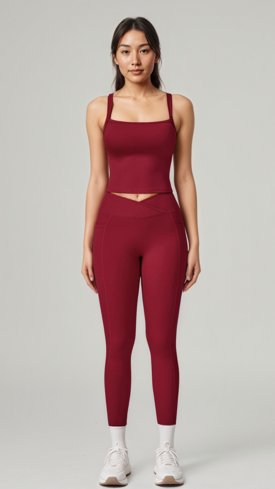 SculptCross Padded Strap Top