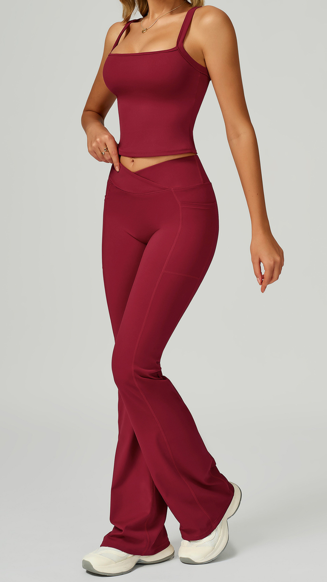 SculptCross Padded Strap Top