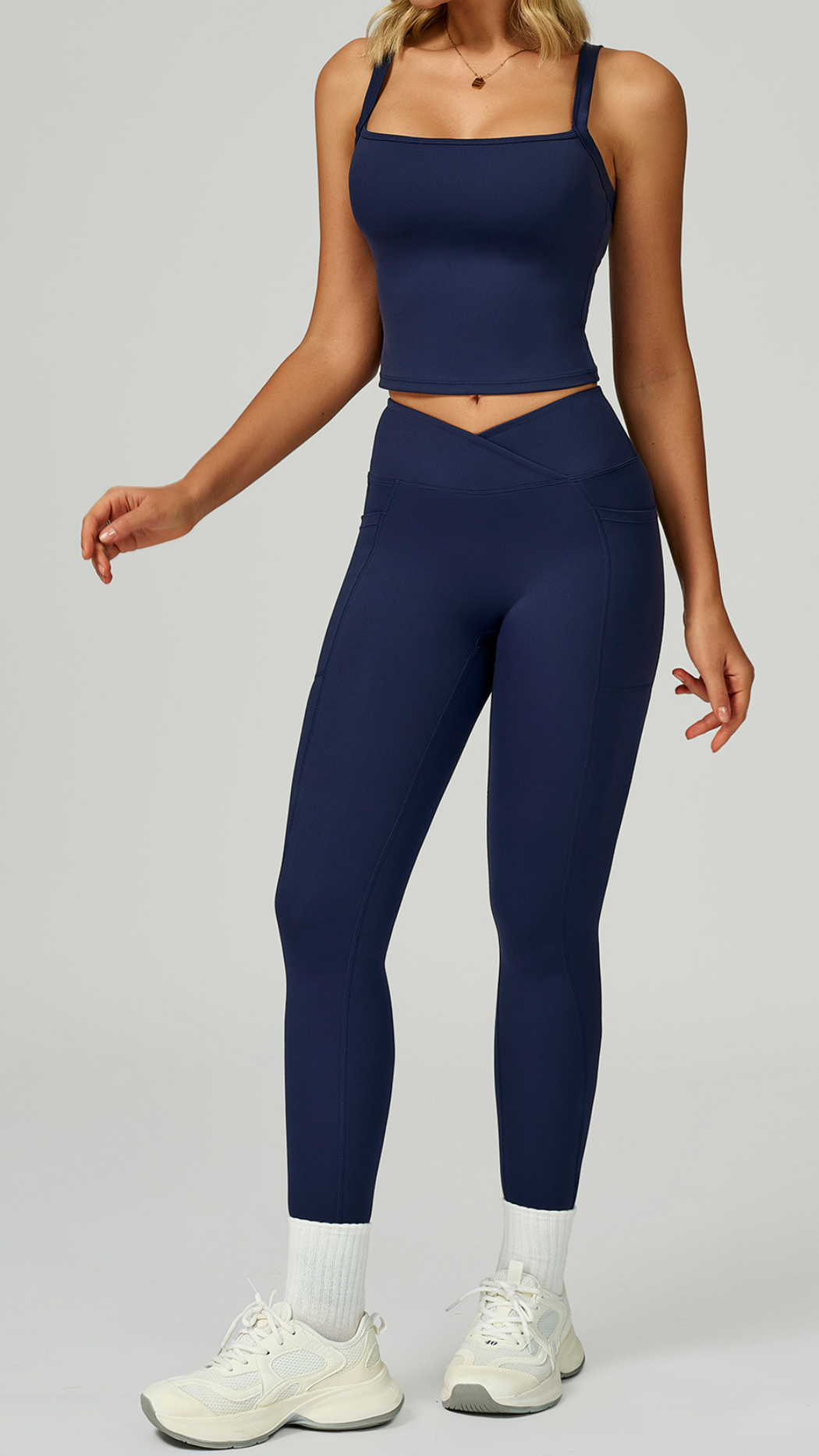 SculptCross Padded Strap Top